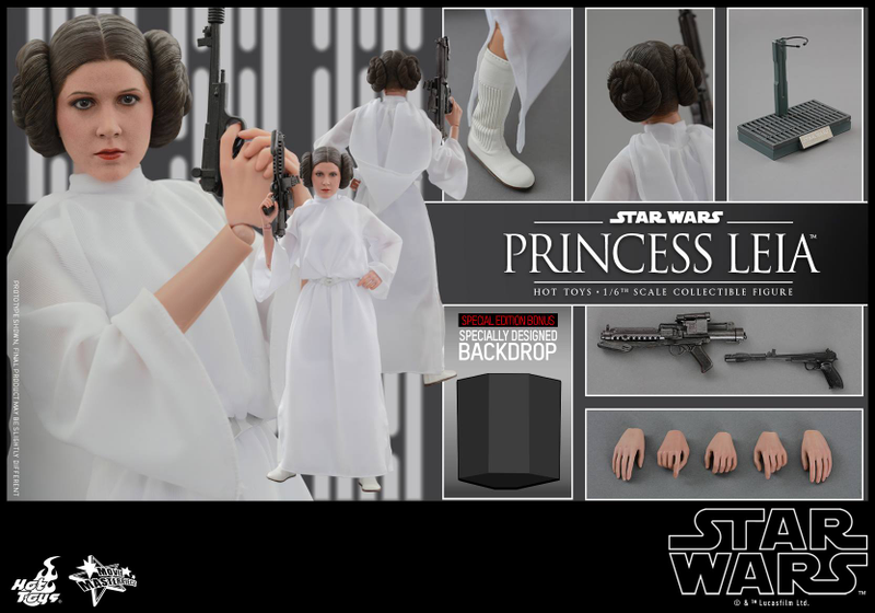 Illustration for article titled Hot Toys' Princess Leia Is On A Diplomatic Mission To Raid Your Wallet